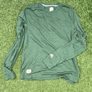 Tracksmith merino wool shirt